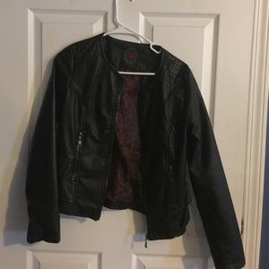 Leather jacket