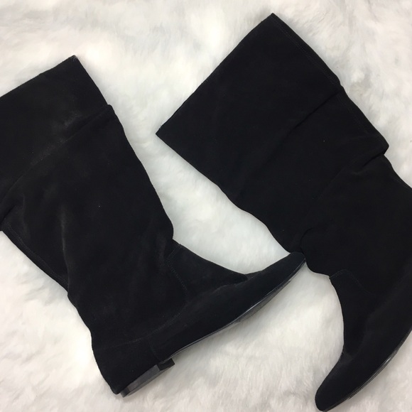 Penny Loves Kenny Black Suede Boots