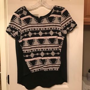 Anthropologie black top