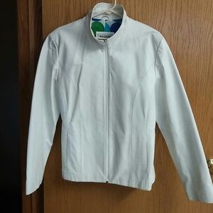 Authentic Wilson's white leather jacket