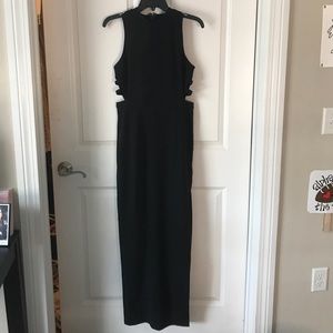 Lulus Black High Neck Dress