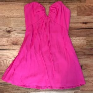 Strapless formal dress