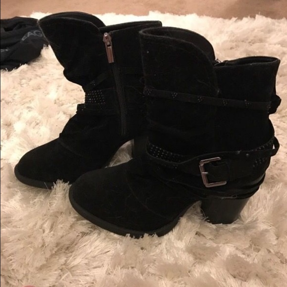 Lane Bryant booties size 8w