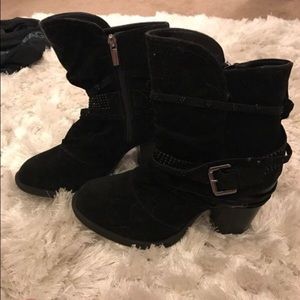 Lane Bryant booties size 8w