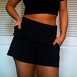 High waisted shorts