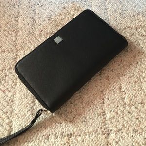 Nanette Lepore black wristlet