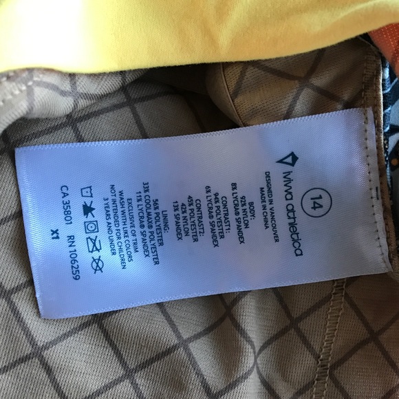 Ivivva Yellow and Grey Tank Top - Picture 4 of 4