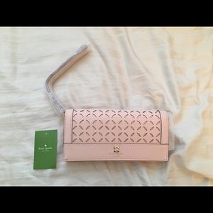 Kate Spade♠️Linney Perri Lane Saffiano Wristlet