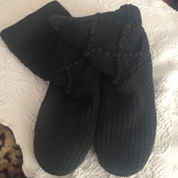 UGG Shin High Knit Boots - Picture 5 of 6