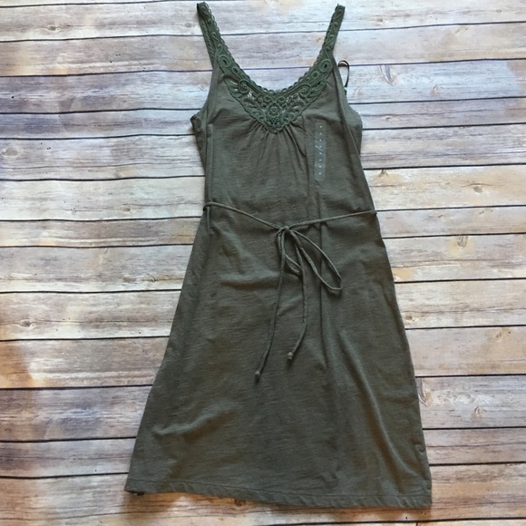Olive Green Dress
