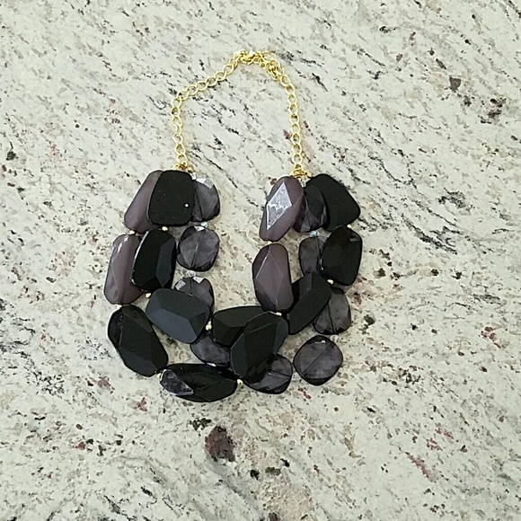 New black and gray necklace