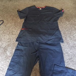 Gray Dickies Scrubs