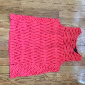 J Crew Eyelet Tank