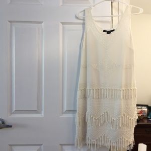 French Connection white dress