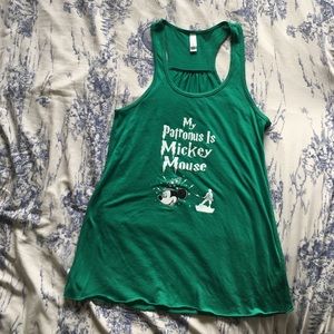 Mickey Mouse is my Patronus Workout Tank