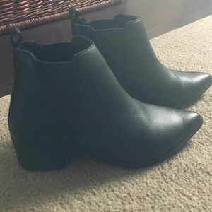 Old Navy Faux Leather Ankle Boot