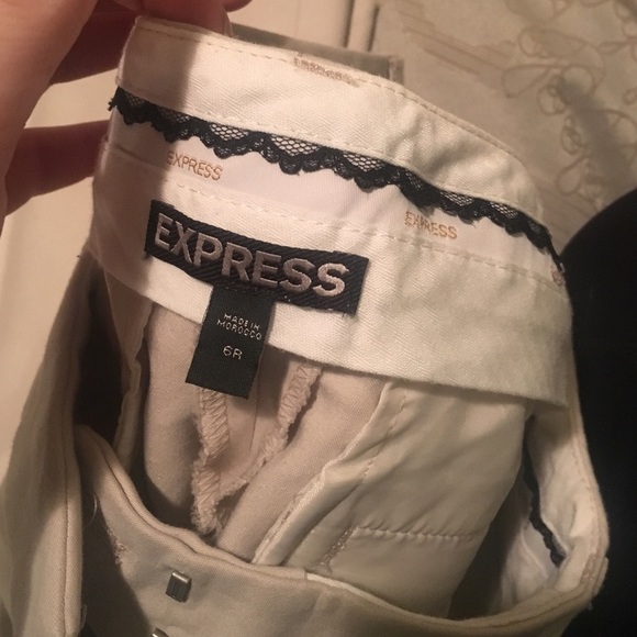 Cream Express Editor Pants - Picture 4 of 4