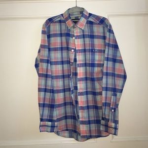 Men's vineyard vines button up shirt
