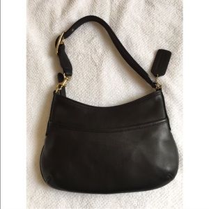 Authentic small black coach purse