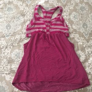 Magenta lululemon tank