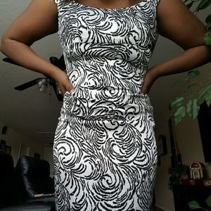 Black&white dress