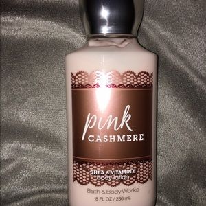Pink cashmere lotion