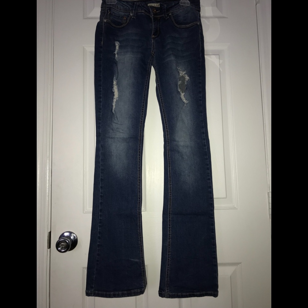 Boot leg jeans