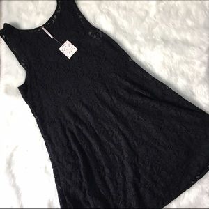 NWT Free People Miles of Lace 90s Style Dress