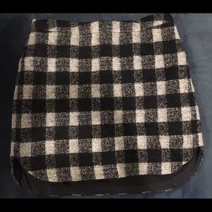 Madewell Plaid Skirt