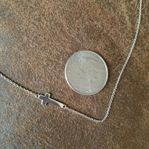 Silpada Dainty Cross Necklace