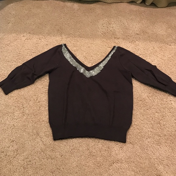 Crop sweater