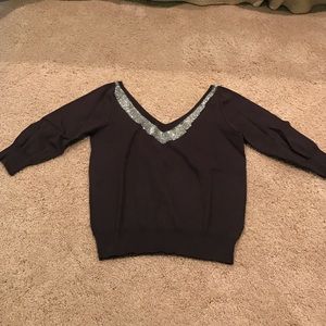 Crop sweater