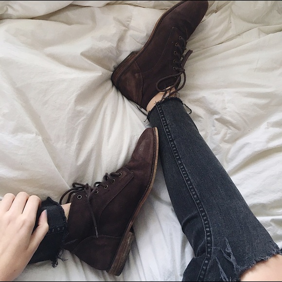 Urban Outfitters Suede Booties