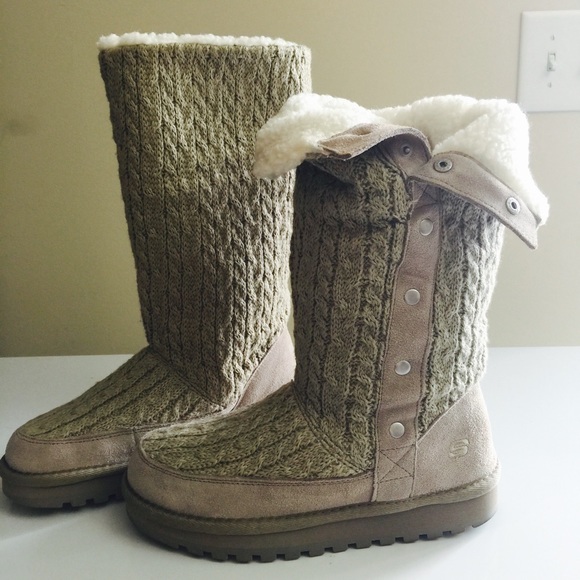 Tan boots