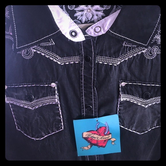 Wired Heart Women's Western Shirt