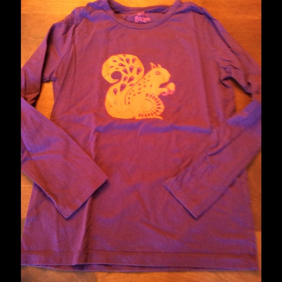 Mini Boden Squirrel Top 11-12y