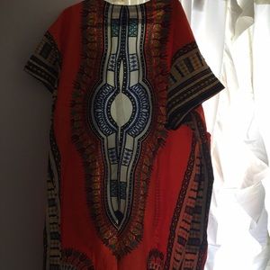 Dashiki cardigan