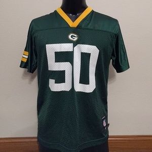 Reebok NFL AJ Hawk Jersey Packers Green Bay