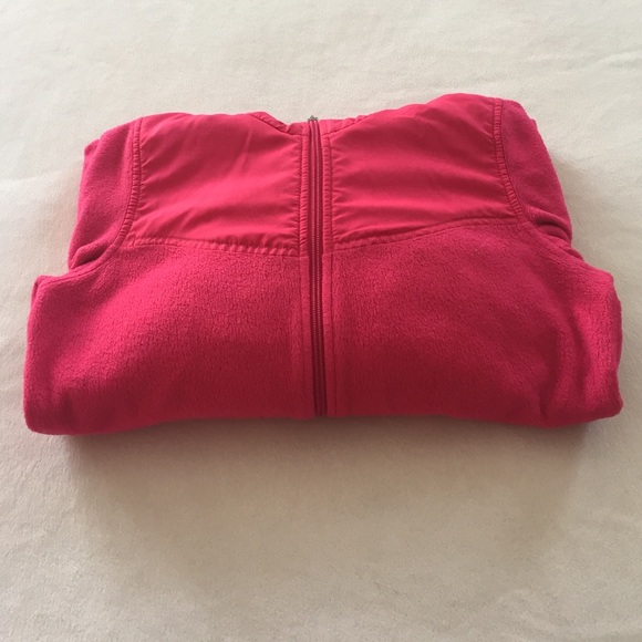 Spyder pink fleece jacket