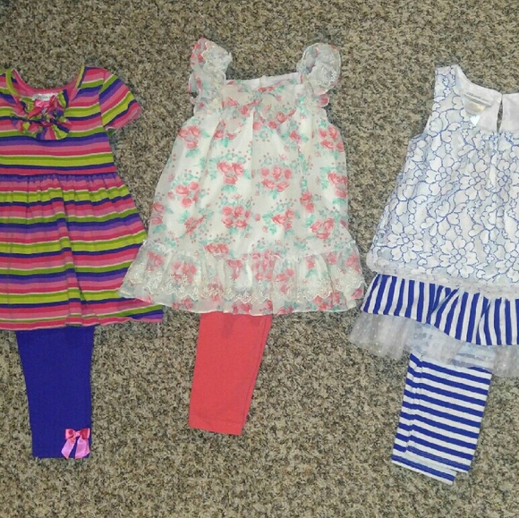 3 outfit sets, size 4T.