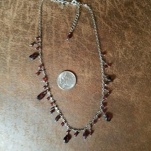 Silpada Garnet Necklace
