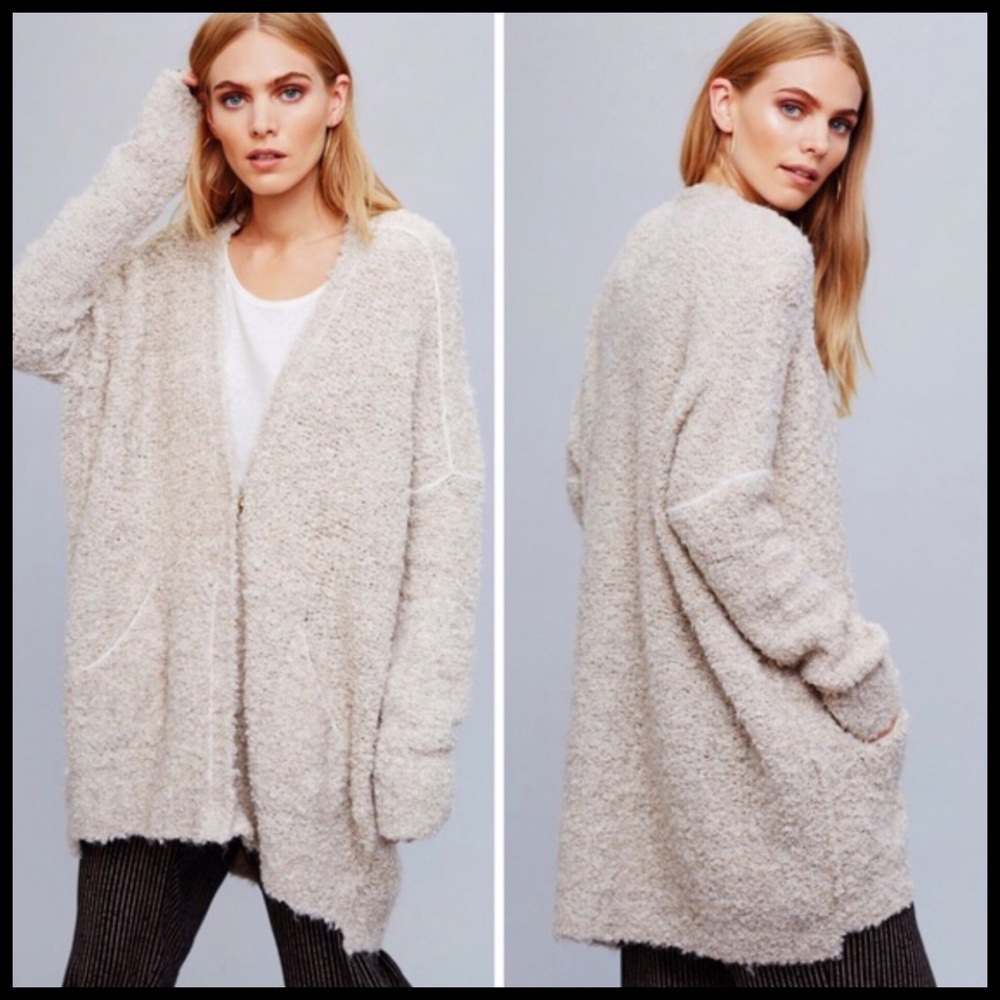 ❗️1-HOUR SALE❗️FREE PEOPLE Long Cardigan - Picture 7 of 8