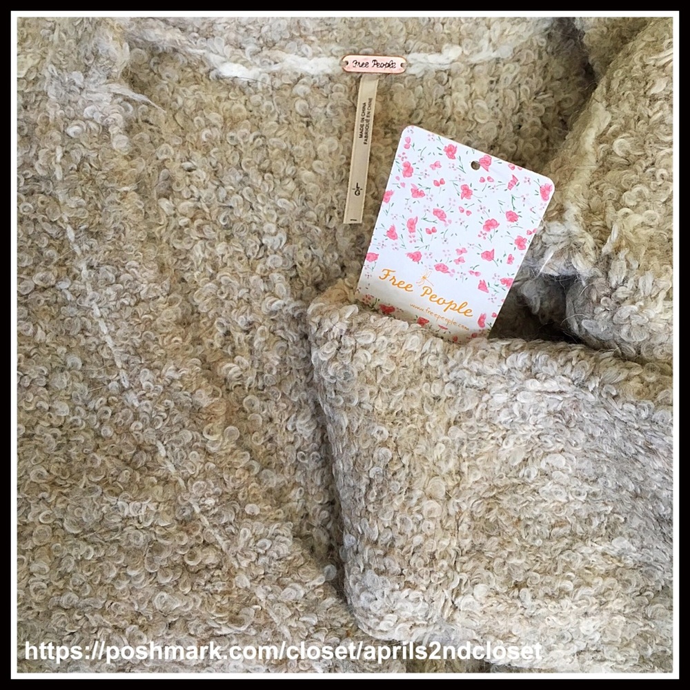 ❗️1-HOUR SALE❗️FREE PEOPLE Long Cardigan - Picture 3 of 8