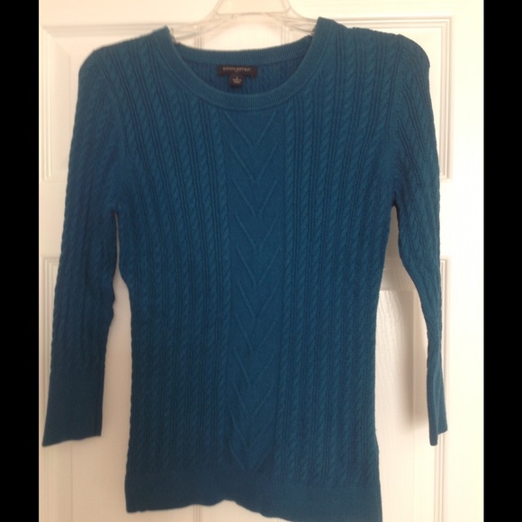 Banana Republic teal sweater