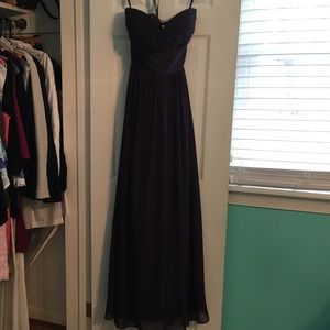 Bill Levkoff merlot dress