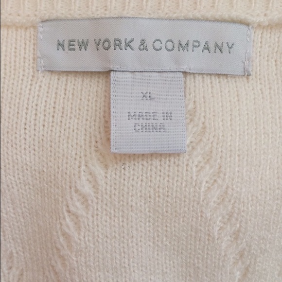 Ivory Rhinestone Sweater - Picture 3 of 4