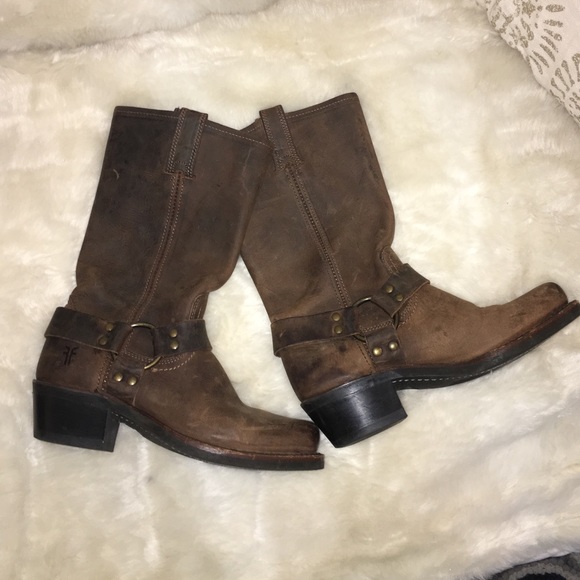Women's Frye Harness Boots