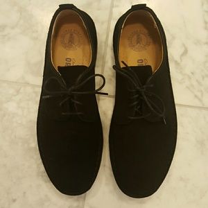 Clark's Men Desert London Black Suede Shoes