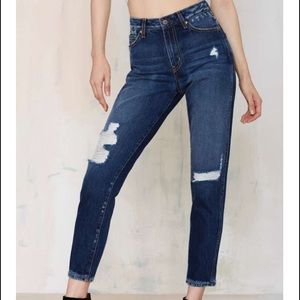 Nasty Gal BLACK jeans NWOT