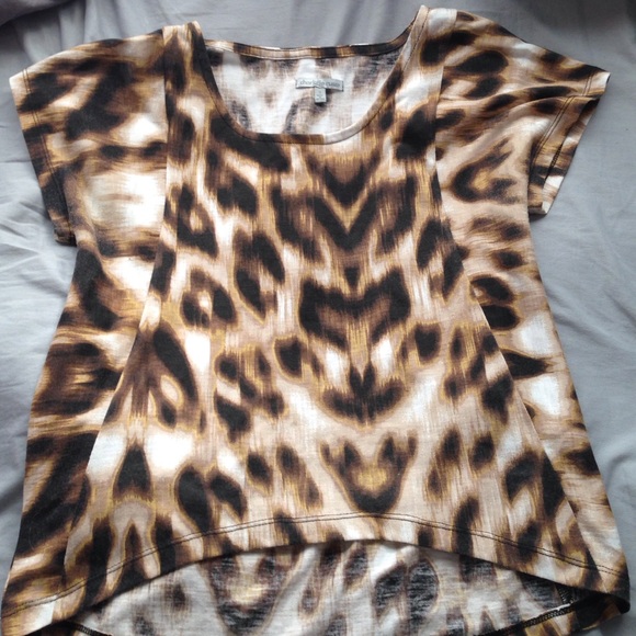 Charlotte Russe cheetah shirt